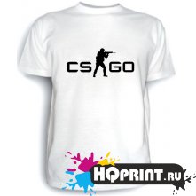 Футболка CS GO (лого)