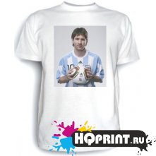 Футболка Messi (с мячом)