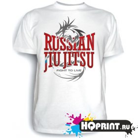 Футболка Russian jiu jitsu