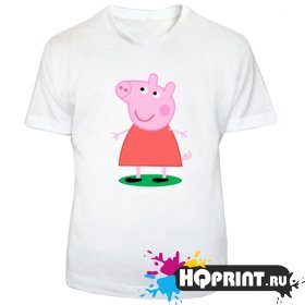  Детская футболка Свинка Пеппа