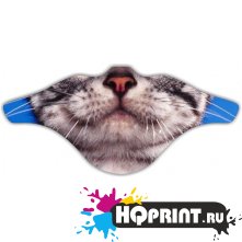 Ветрозащитная маска Кот