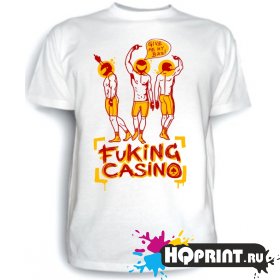 Футболка Fuking casino