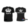 Парные футболки Царь (жена царя)