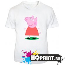  Детская футболка Свинка Пеппа
