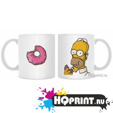 Кружки Гомер и пончик