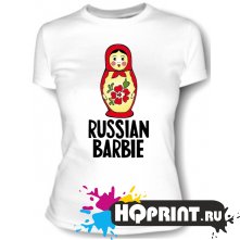 Футболка Russian barbie