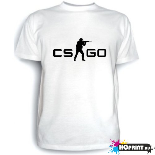 Футболка CS GO (лого)